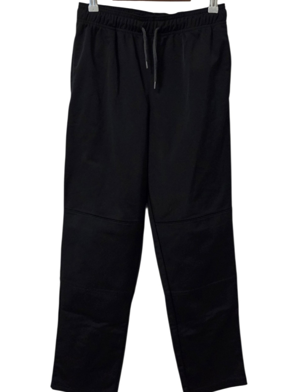 Cat & Jack Boys XL 16 Black Athletic Track Joggers Drawstring Elastic Waist